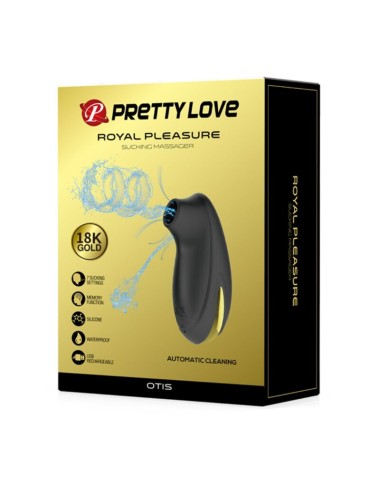PRETTY LOVE - MASSEUR DASPIRATION DE LUXE RECHARGEABLE NOIR