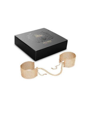 BIJOUX - DÉSIR MÉTALLIQUE MENOTTES MAILLE MÉTAL DORÉ