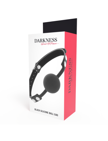 DARKNESS - BILLON EN SILICONE NOIR