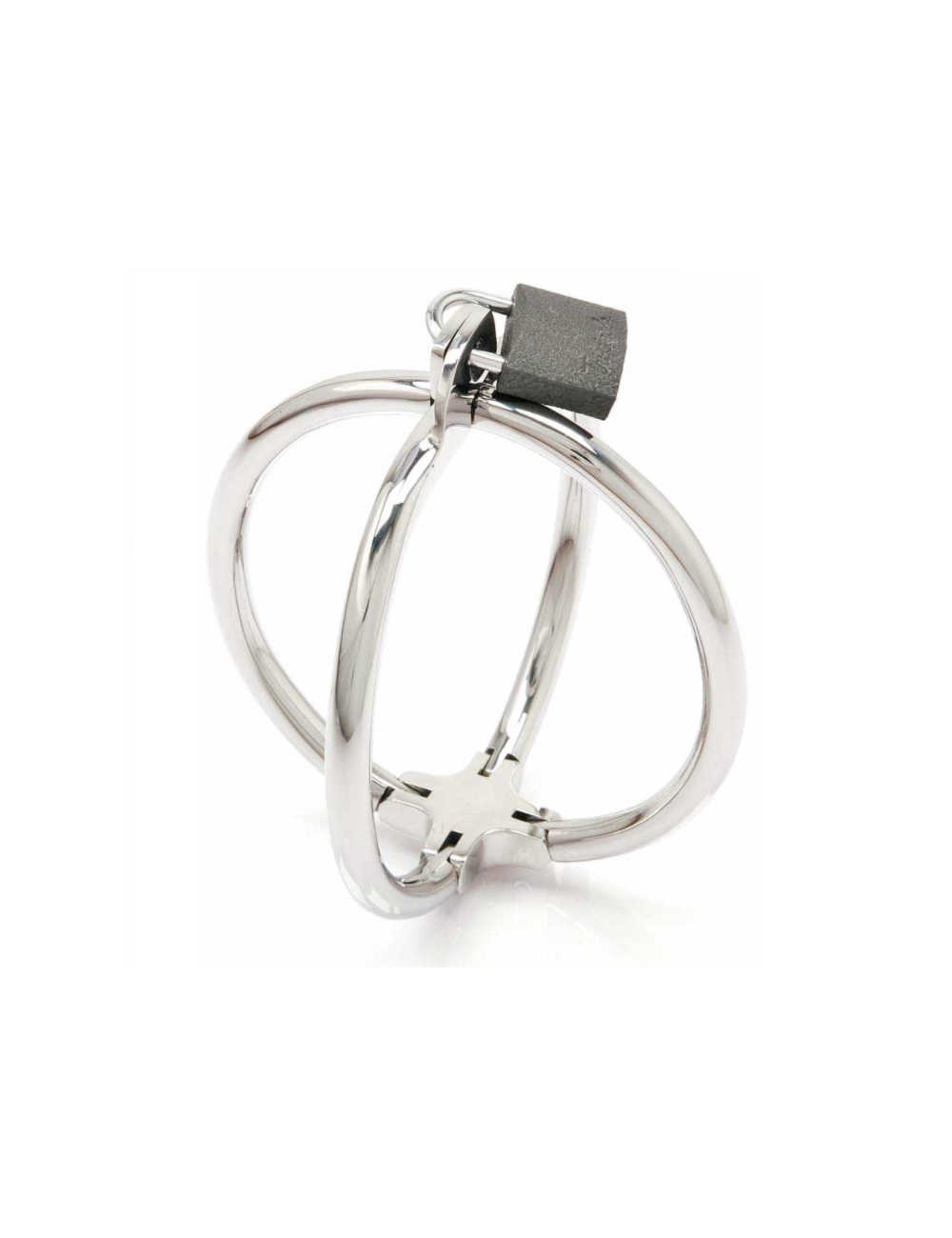 METAL HARD - MENOTTES CROISÉES METAL HARD - MENOTTES CROISÉES