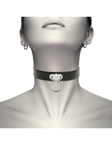 COQUETTE CHIC DESIRE - COLLIER EN CUIR VEGAN FEMME ACCESSOIRE FÉTICHE