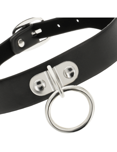 COQUETTE CHIC DESIRE - COLLIER EN CUIR VEGAN FEMME ACCESSOIRE FÉTICHE
