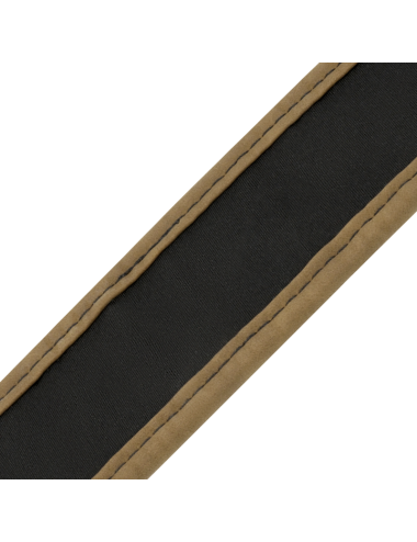 FETISH SUBMISSIVE ORIGEN - COLLIER DOUBLÉ EN NÉOPRÈNE AVEC CHAÎNE