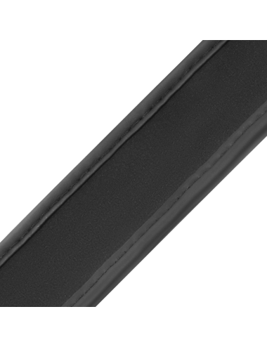 FETISH SUBMISSIVE DARK ROOM - COLLIER CHAÎNE DOUBLURE EN NÉOPRÈNE