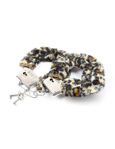 OHMAMA FETISH - POIGNETS EN MÉTAL FOURRÉS EN VELOURS