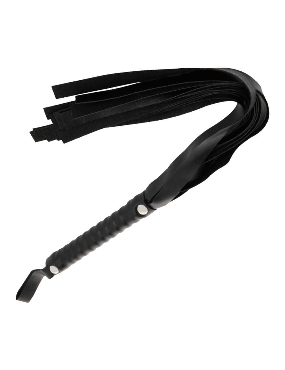 DARKNESS - FOUET DE BONDAGE NOIR 51 CM DARKNESS - FOUET DE BONDAGE NOIR 51 CM