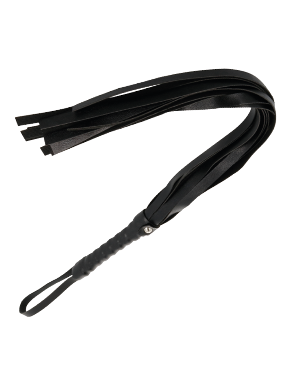 DARKNESS - FOUET DE BONDAGE NOIR 45 CM DARKNESS - FOUET DE BONDAGE NOIR 45 CM