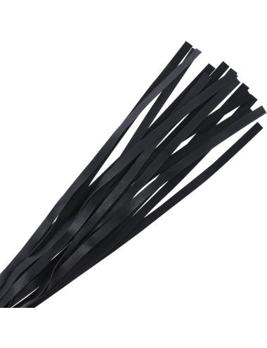 DARKNESS - FOUET DE BONDAGE NOIR 45 CM