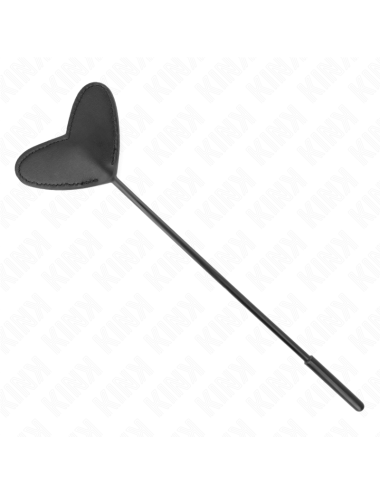 KINK - PALETTE EN FORME DE COEUR NOIR 33 X 10 CM