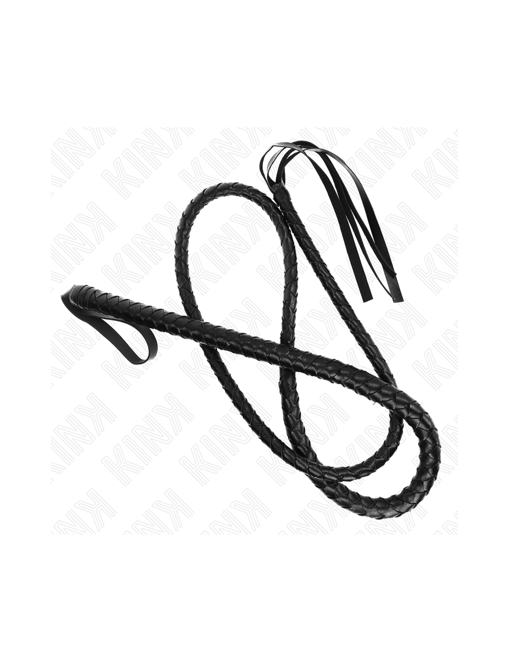 KINK - FOUET LONG SERPENT NOIR 210 CM