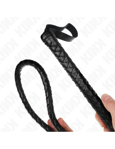 KINK - FOUET LONG SERPENT NOIR 210 CM