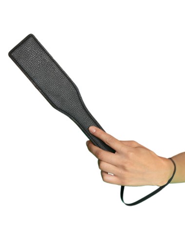 CALEXOTICS - NOCTURNAL PADDLE EN CUIR NOIR