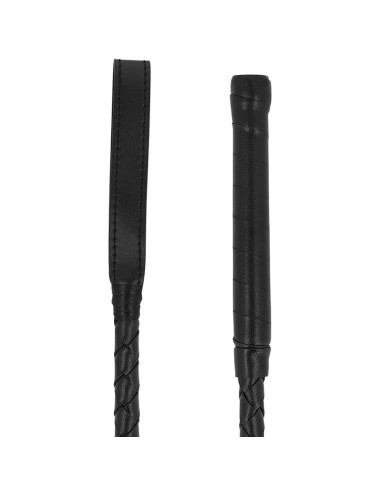 DARKNESS - FOUET FÉTICHE NOIR BDSM FINE