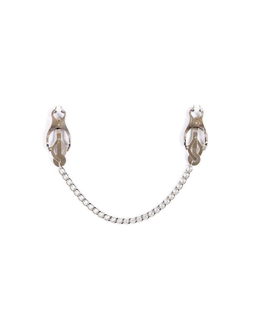 OHMAMA FETISH - PINCES MÉTALLIQUES AVEC CHAÎNE OHMAMA FETISH - PINCES MÉTALLIQUES AVEC CHAÎNE