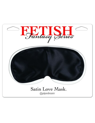 FETISH FANTASY SERIES - MASQUE DAMOUR EN SATIN NOIR