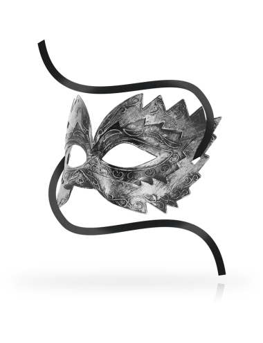 OHMAMA - MASQUES ANTIZAZ STYLE VÉNITIEN ARGENT