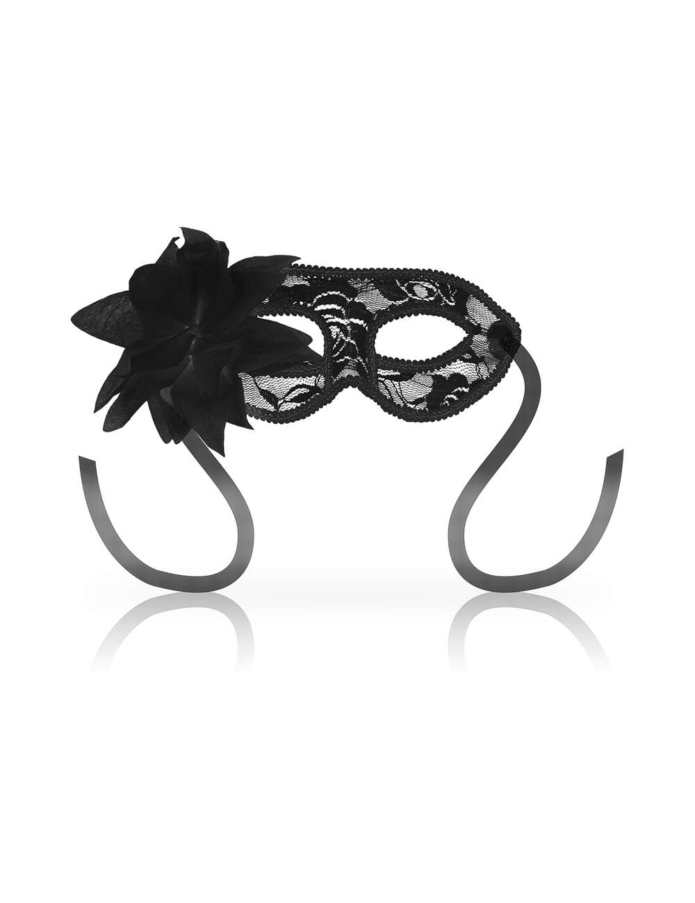 OHMAMA - MASQUES MASQUES DENTELLES NOIRES ET FLEURS OHMAMA - MASQUES MASQUES DENTELLES NOIRES ET FLEURS