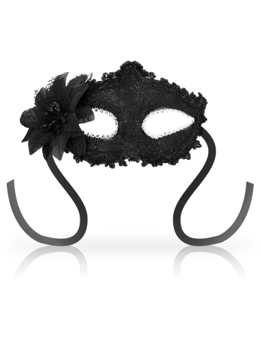 OHMAMA - MASQUES ANTIZAZ FLEUR CÔTÉ STYLE VÉNITIEN - NOIR