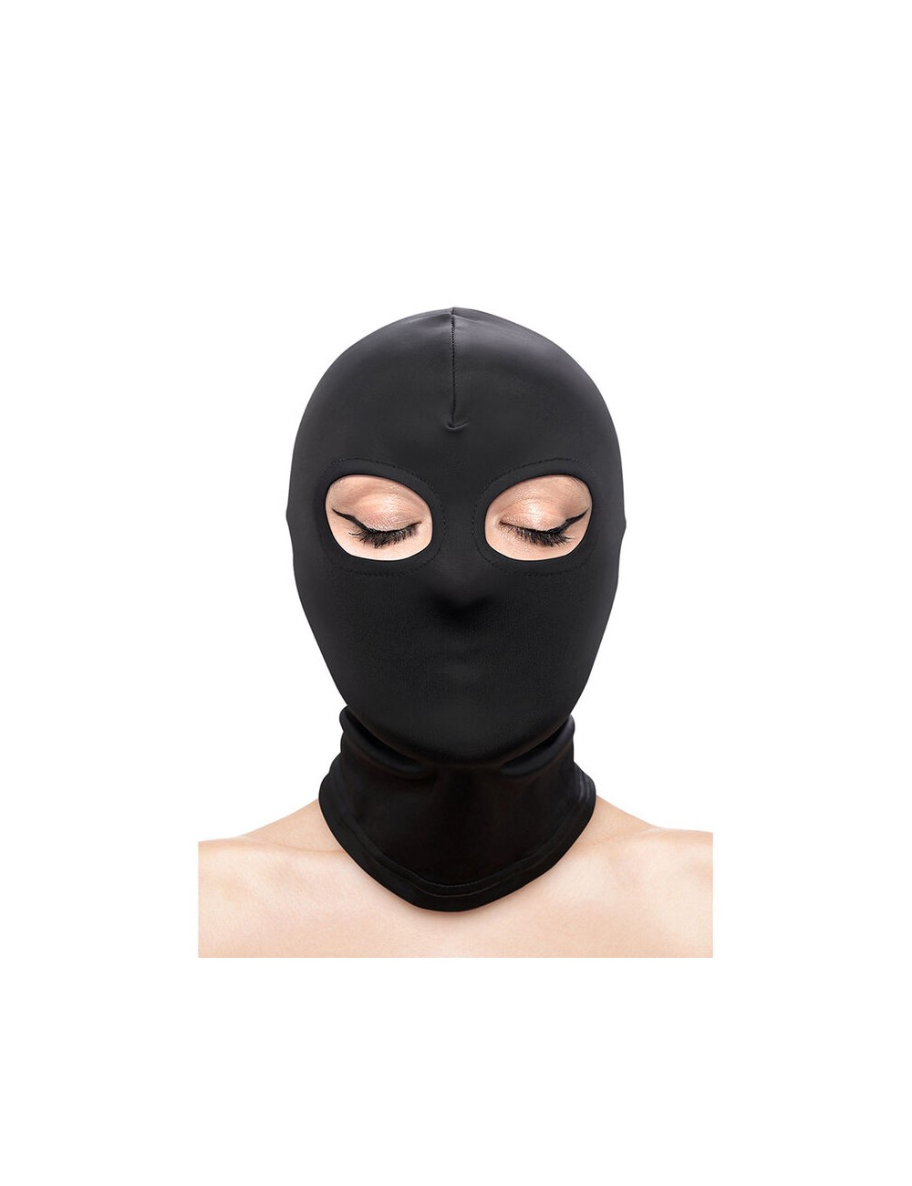 NS NOVELTIES - FETISH & FASHION CAGOULE YEUX NYLON NOIR NS NOVELTIES - FETISH & FASHION CAGOULE YEUX NYLON NOIR