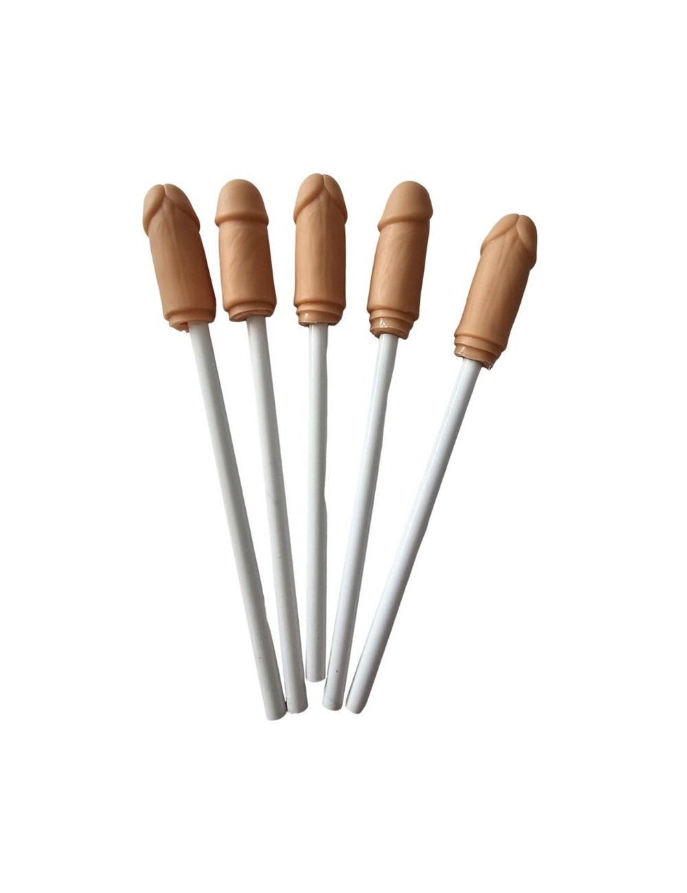 DIABLO PICANTE - 5 LAPICES CON PUNTA DE PENE NATURAL DIABLO PICANTE - 5 LAPICES CON PUNTA DE PENE NATURAL