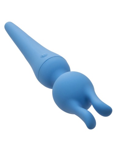 CALEXOTICS - COUTURE KIT VIBRATEUR WAND 10 VIBRATIONS BLEU