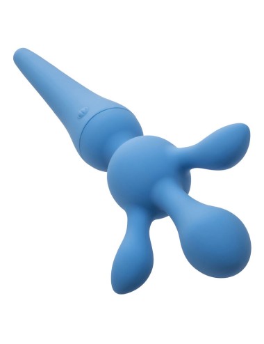 CALEXOTICS - COUTURE KIT VIBRATEUR WAND 10 VIBRATIONS BLEU