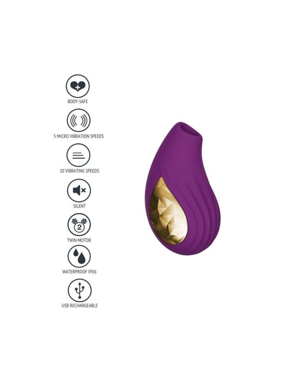 XOCOON - STIMULATEUR D''AMOUR DIVINE VIOLET