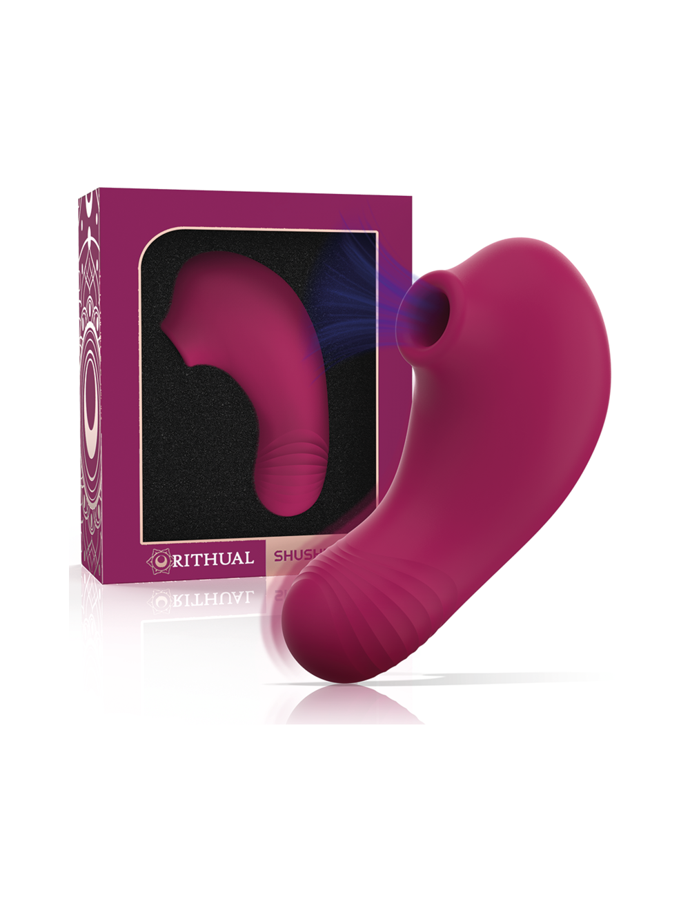 RITHUAL - STIMULATEUR DE CLITORIS DE POCHE SHUSHU PRO 2 PUISSANTS MOTEURS DORCHIDÉES