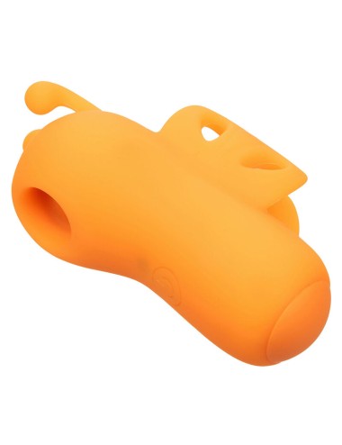 CALEXOTICS - NEON VIBES BUZZING VIBE LE STIMULATEUR DE DOIGTS 10 VIBRATIONS ORANGE