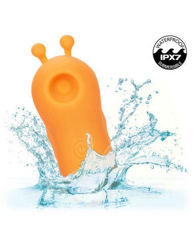 CALEXOTICS - NEON VIBES BUZZING VIBE LE STIMULATEUR DE DOIGTS 10 VIBRATIONS ORANGE
