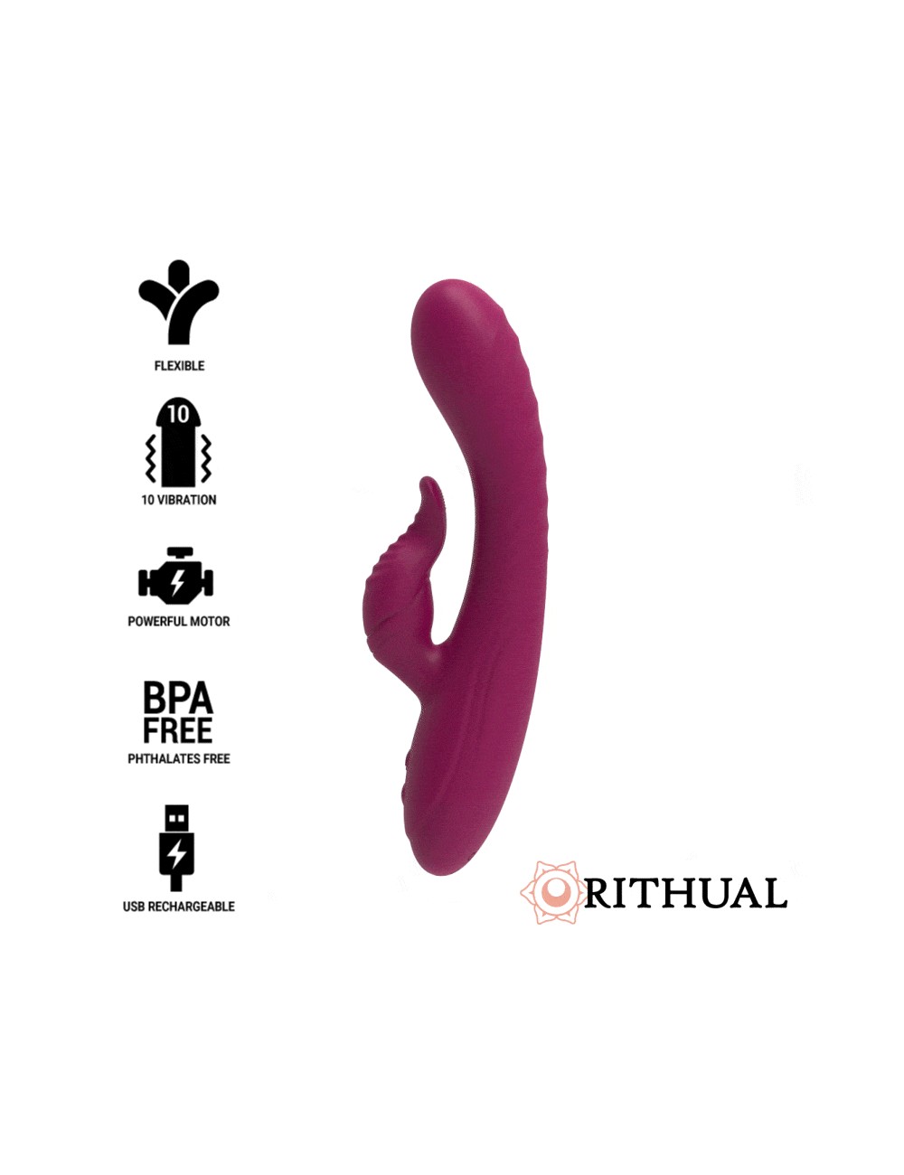 RITHUAL - ANUSARA DUAL WIEDERAUFLADBARER MOTOR 2.0 ORCHIDEE RITHUAL - ANUSARA DUAL WIEDERAUFLADBARER MOTOR 2.0 ORCHIDEE