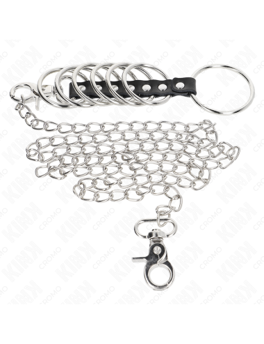KINK - 7 PENISRINGE AUS METALL 3
