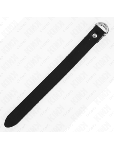 KINK - LEDER PENISRING MIT DRUCKVERSCHLUSS 22 X 2 CM