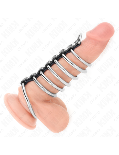 KINK - 7 PENISRINGE AUS METALL 3