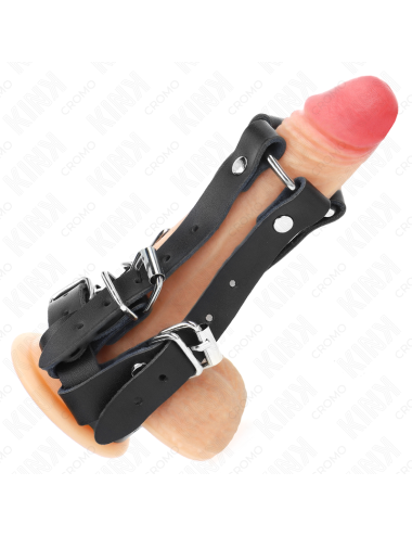 KINK - PENISRING MIT MEHREREN VERSTELLBAREN RIEMEN