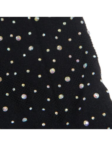 SUBBLIME - 952198 NETZ-BODYSTOCKING MIT BRILLANTEN DIAMANTEN SCHWARZ EINE GRÖSSE