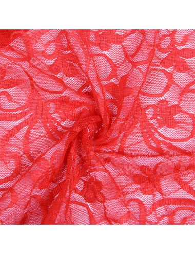 SUBBLIME - 954215 SPITZEN-BABYDOLL MIT VERSTELLBAREN TRÄGERN ROT L/XL