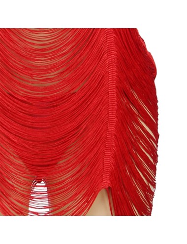 SUBBLIME - 954246 TRÄGERKLEID + STRING ROT S/M