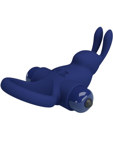 PRETTY LOVE - JIRO KANINCHENRING MIT VIBRATION BLAU