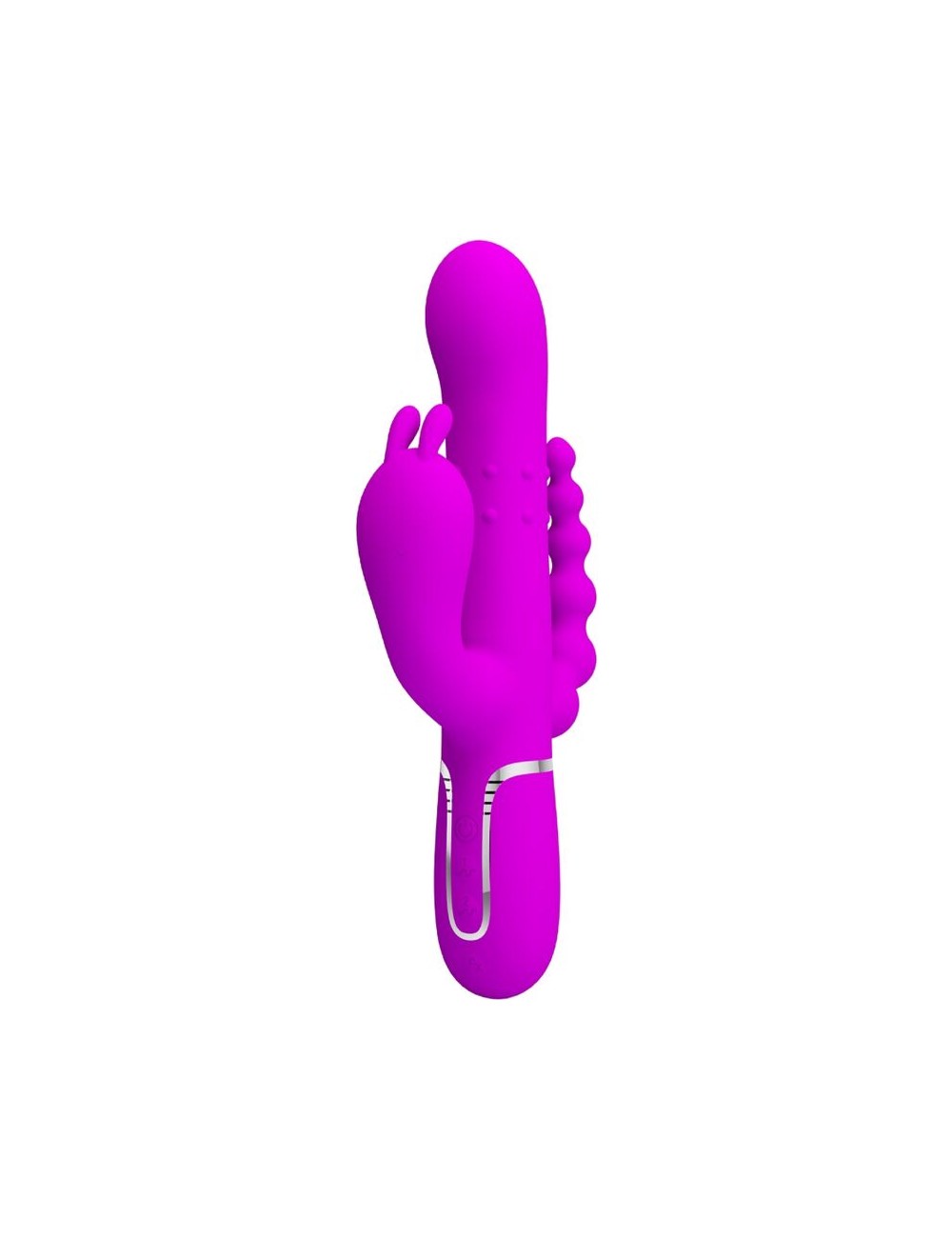 PRETTY LOVE - CAMMY TRIPLE VIBRATOR MULTIFUNKTION 4 IN 1 ROSA
