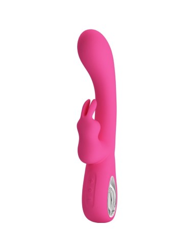 PRETTY LOVE - NOVAK RABBIT VIBRATOR 12 VIBRATIONEN ROSA