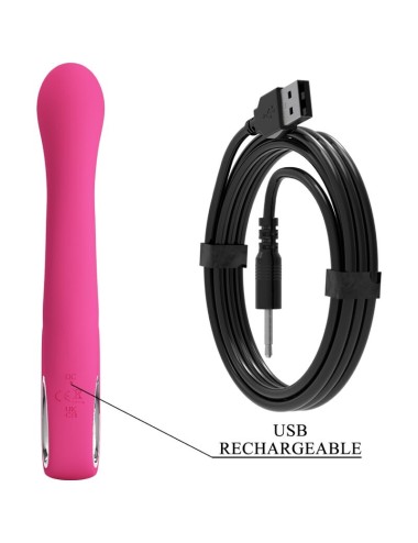PRETTY LOVE - NOVAK RABBIT VIBRATOR 12 VIBRATIONEN ROSA