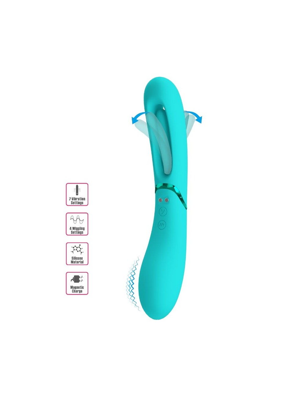 ROMANCE - LEXIE G-SPOT VIBRATOR 7 VIBRATIONEN BLAU