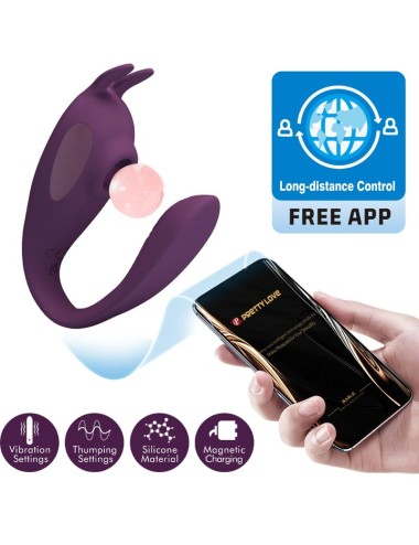 PRETTY LOVE - SHEY STIMULATOR & VIBRATOR KOSTENLOSE APP FERNSTRECKE LILA
