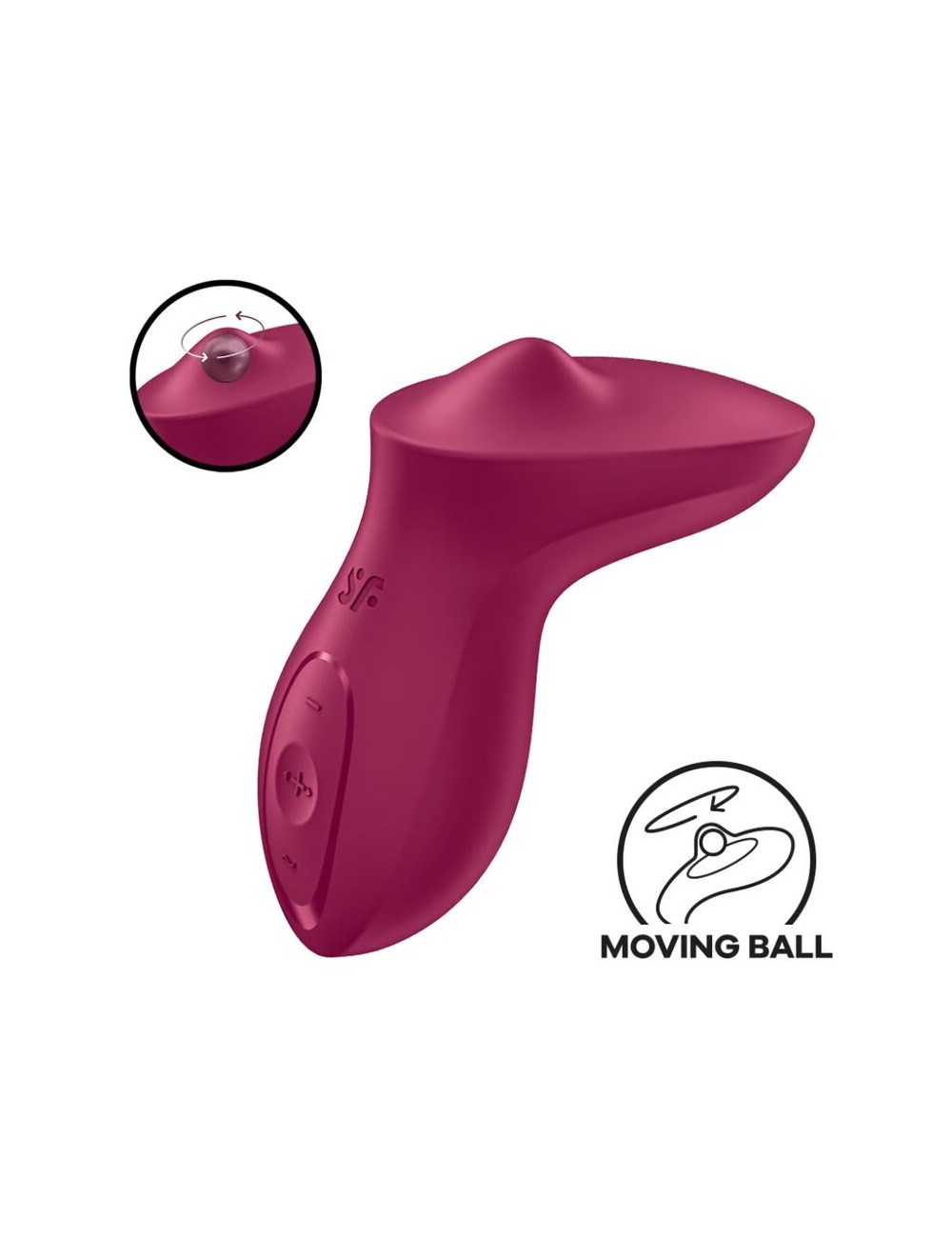 SATISFYER - EXCITERRR AUFLEGBARER KLITORIS-BEERENVIBRATOR