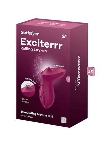 SATISFYER - EXCITERRR AUFLEGBARER KLITORIS-BEERENVIBRATOR