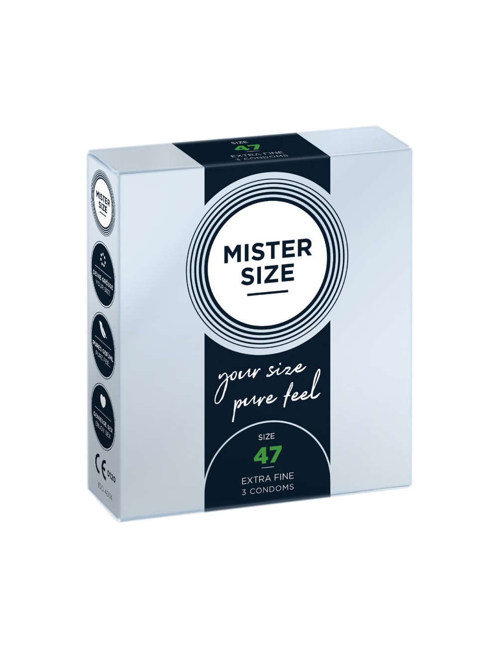 MISTER SIZE - KONDOME GRÖSSE XS 47 MM (3 EINHEITEN)