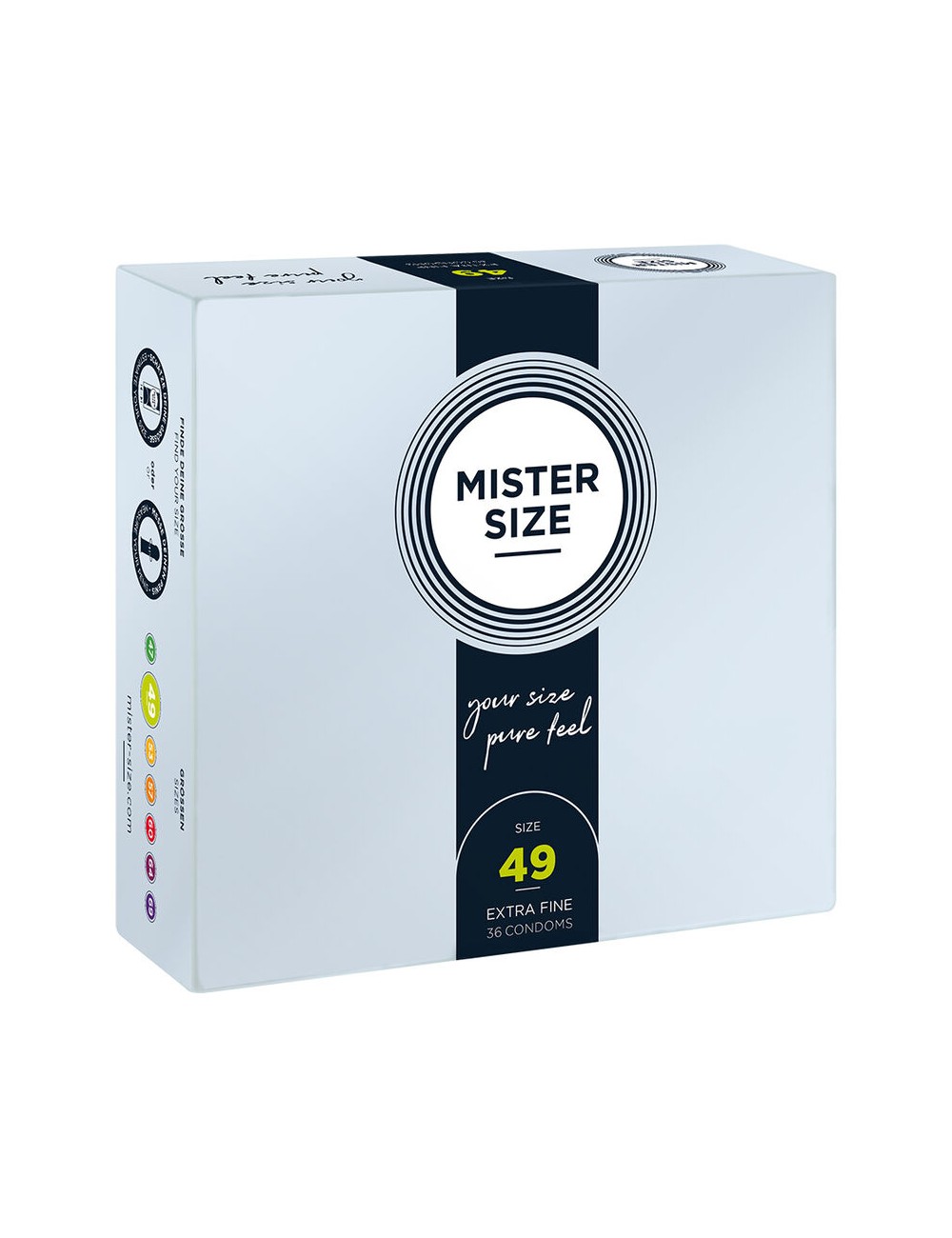 MISTER SIZE - KONDOMGRÖSSE S 49 MM (36 EINHEITEN)