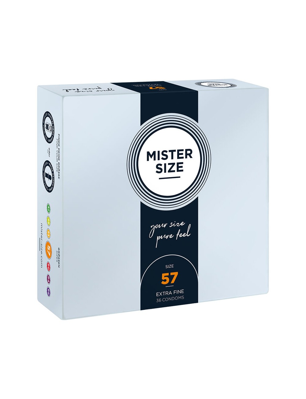 MISTER SIZE - KONDOMGRÖSSE L 57 MM (36 EINHEITEN) MISTER SIZE - KONDOMGRÖSSE L 57 MM (36 EINHEITEN)