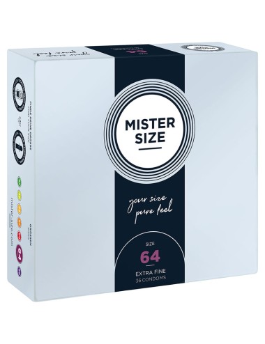 MISTER SIZE - KONDOME GRÖSSE XXL 64 MM (36 EINHEITEN)